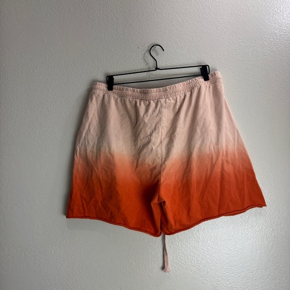 Disney Spirit Jersey Shorts Orange Ombre Drawstring Size XXL - Picture 4 of 7
